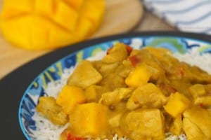 Gluten Free Easy Mango Chicken Curry Recipe