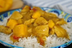 Tender Easy Mango Chicken Curry (Gluten Free)