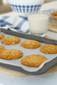 Crisp Australian Anzac Biscuits (gluten-free option too) recipe